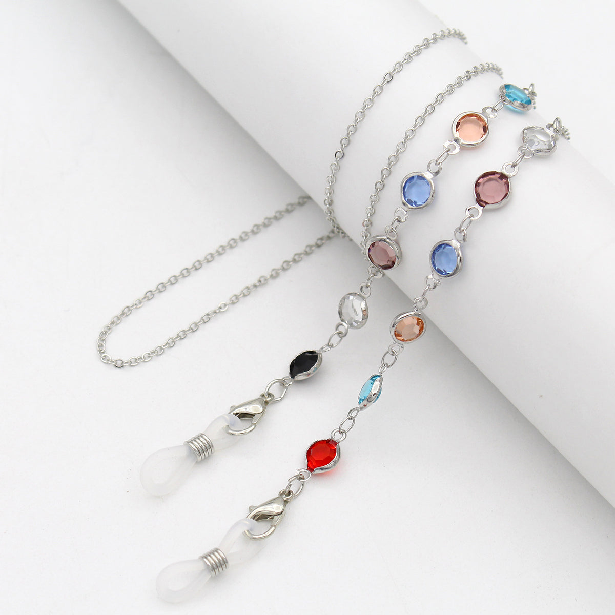 Elegant Silver Chain Necklace Acalora
