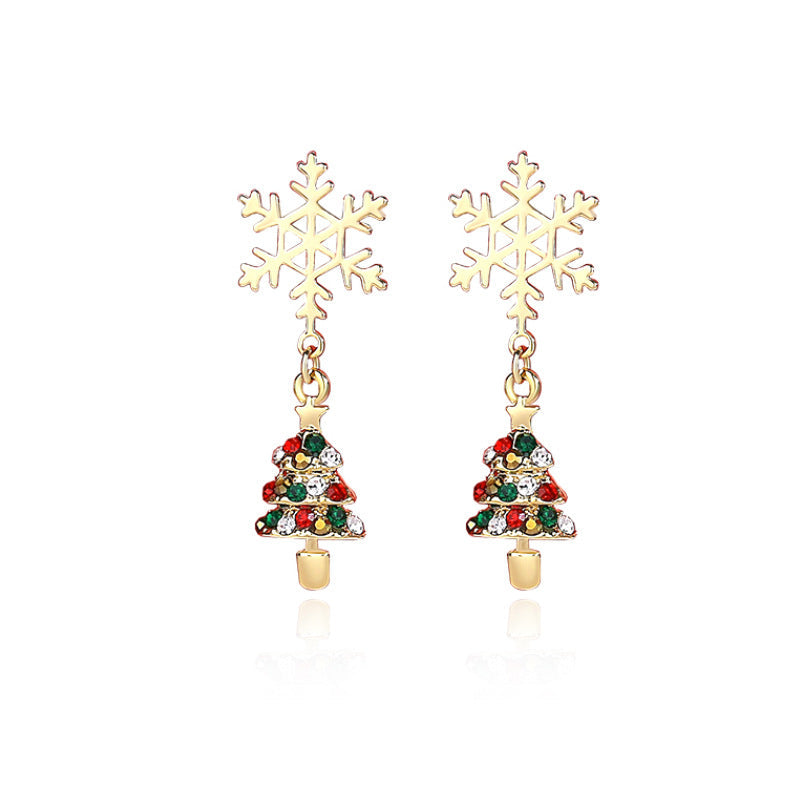 Skanto | Christmas Asymmetrical Earrings