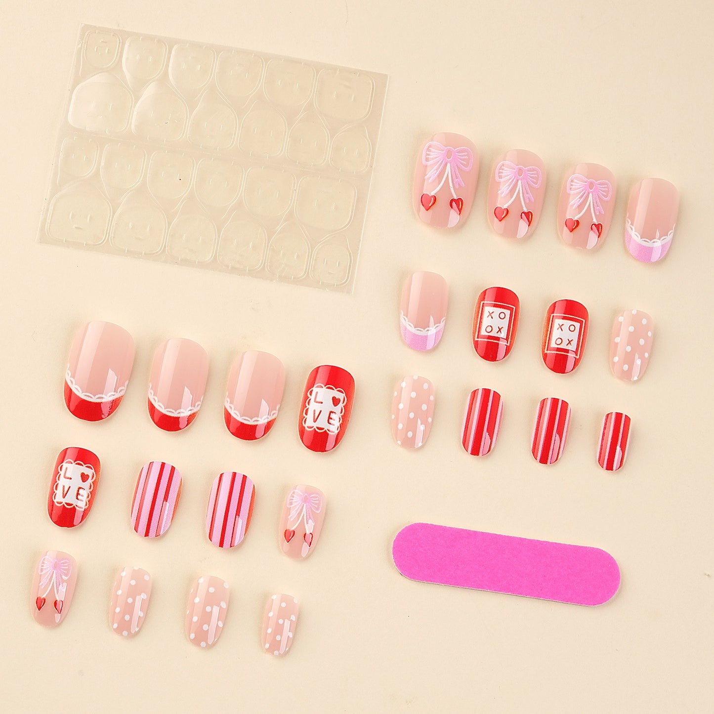Festive Nail Art Design Acalora