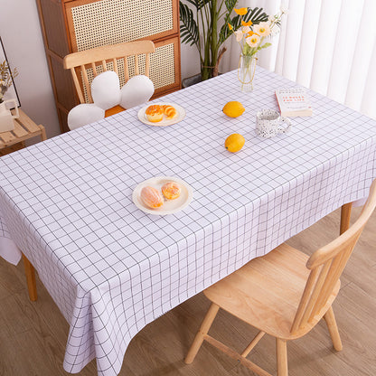 Checkerboard Print Tablecloth