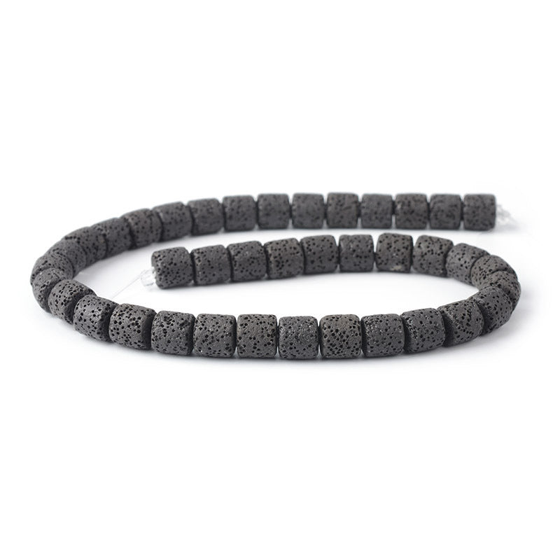 Natural Lava Stone Bead Necklace Acalora