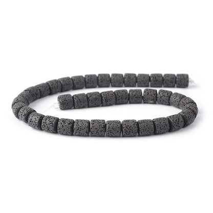 Natural Lava Stone Bead Necklace Acalora