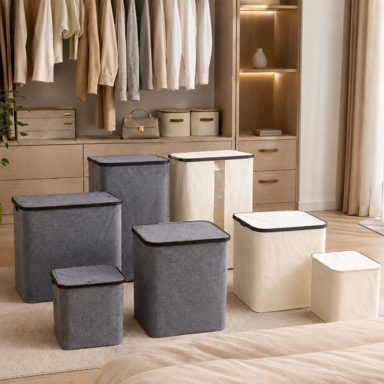 Multifunctional storage box with removable lid and carrying handles Acalora