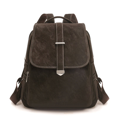 Stylish Faux Leather Backpack Acalora