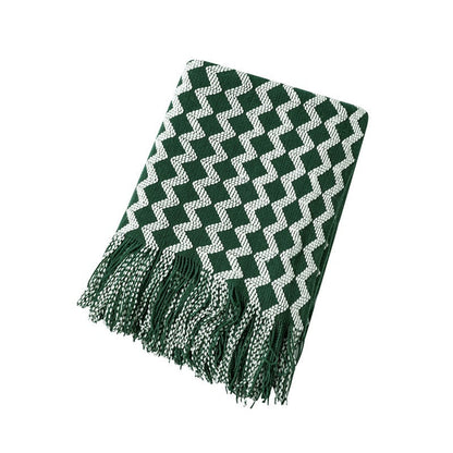 Cozy Textured Throw Blanket