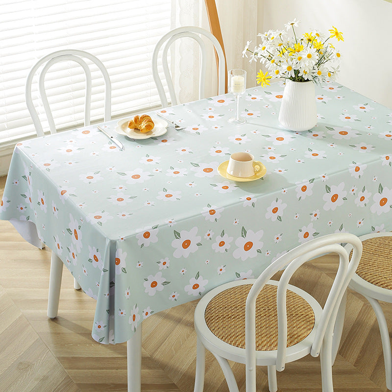 Checkerboard Print Tablecloth