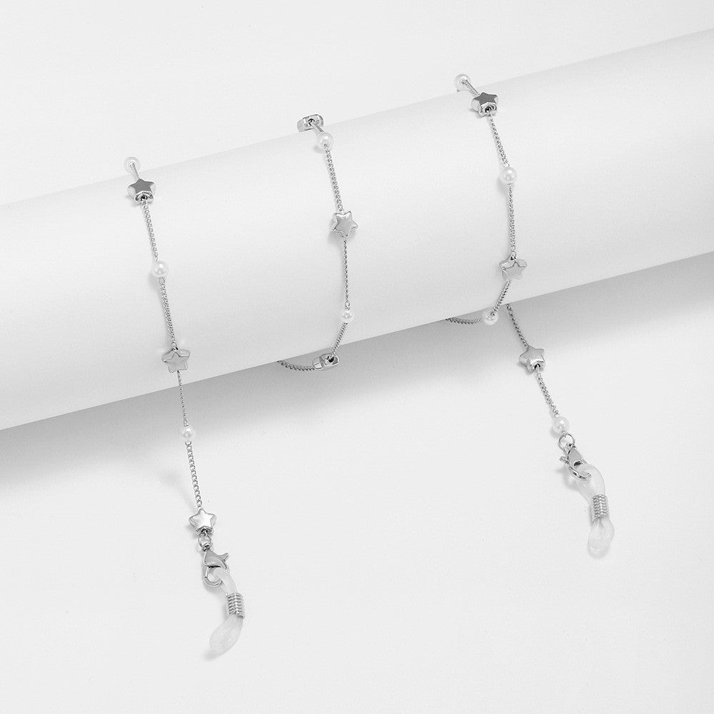 Star Accent Eyewear Retainer Chain Acalora