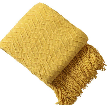 Cozy Textured Throw Blanket