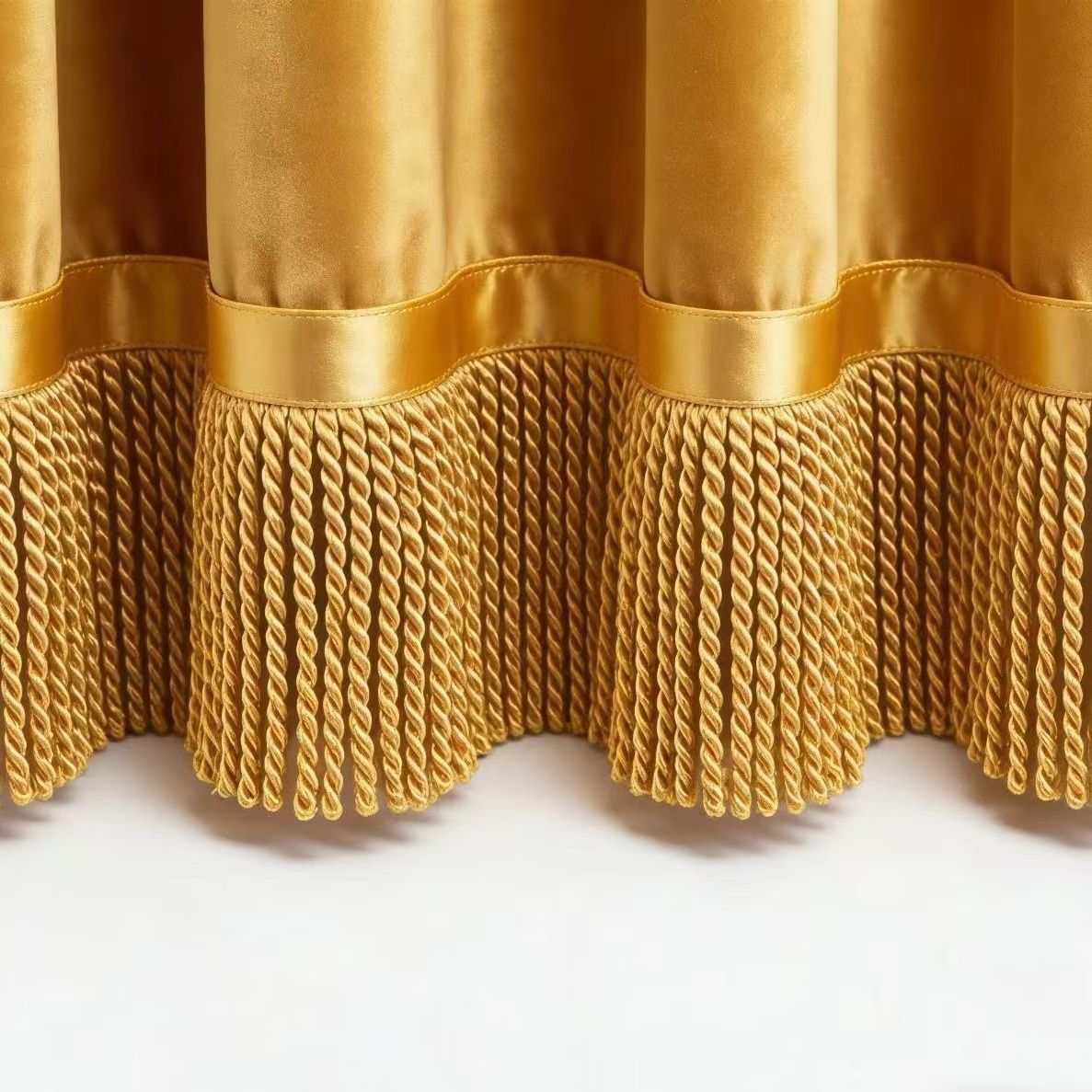 Noble curtain with fringe trim Acalora