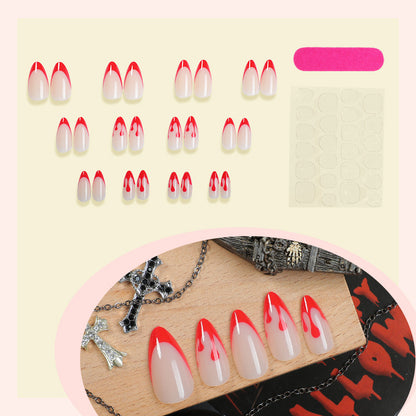 Artistic Gradient Design Press-On Nails Acalora