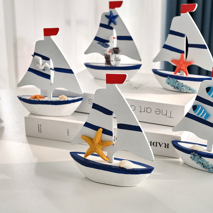 Nautical Sailboat Table Accent