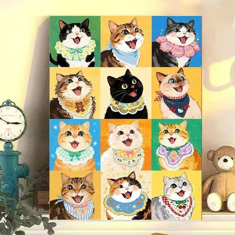 Whimsical Dog Portrait Wall Art
