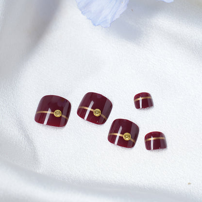 Elegant Press-On Nail Set Acalora
