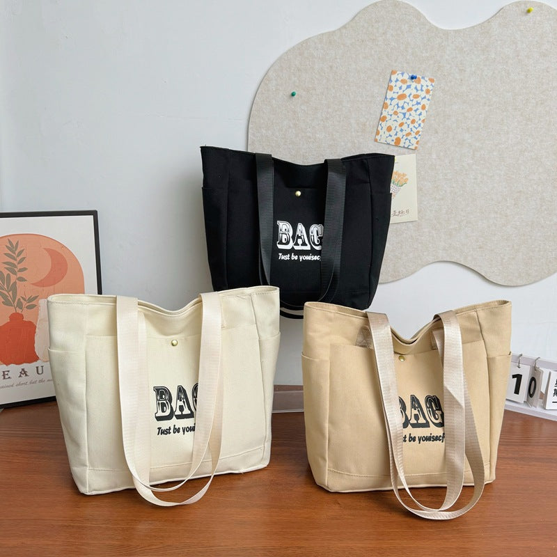 Casual Canvas Tote Bag Acalora