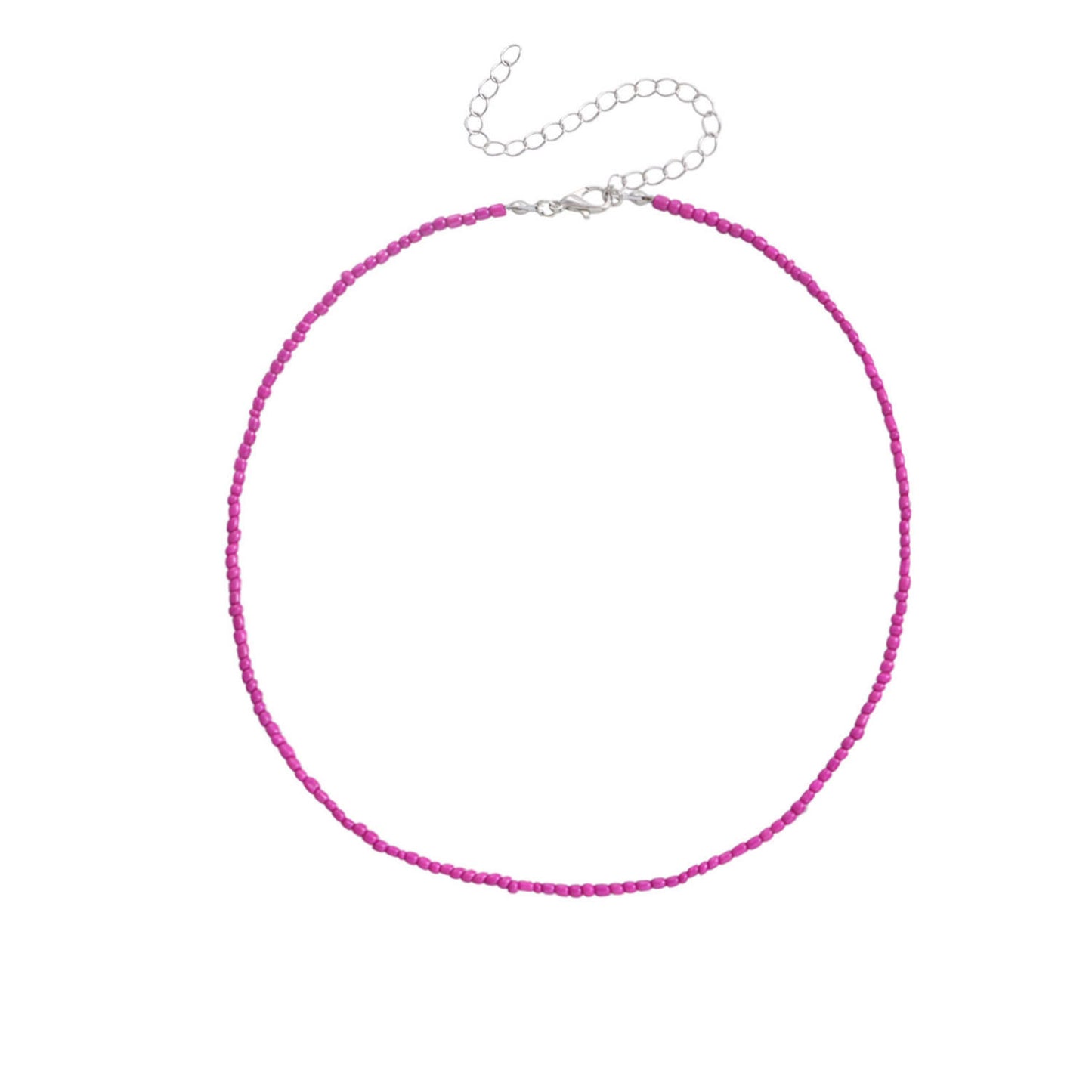 Colorful Beaded Choker Necklace Acalora