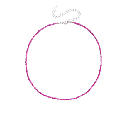 Colorful Beaded Choker Necklace Acalora