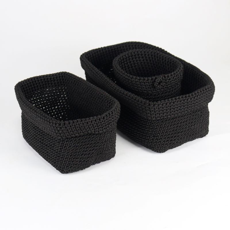 Handcrafted storage baskets Acalora
