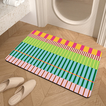 Cheerful Decorative Entrance Mat Acalora