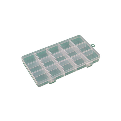 Multi-Compartment Organizer with Clear Lid Acalora