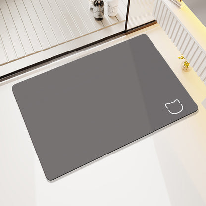 Geometric Patterned Anti-Fatigue Bath Mat Acalora