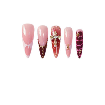 Elegant Stiletto Press-On Nail Set Acalora