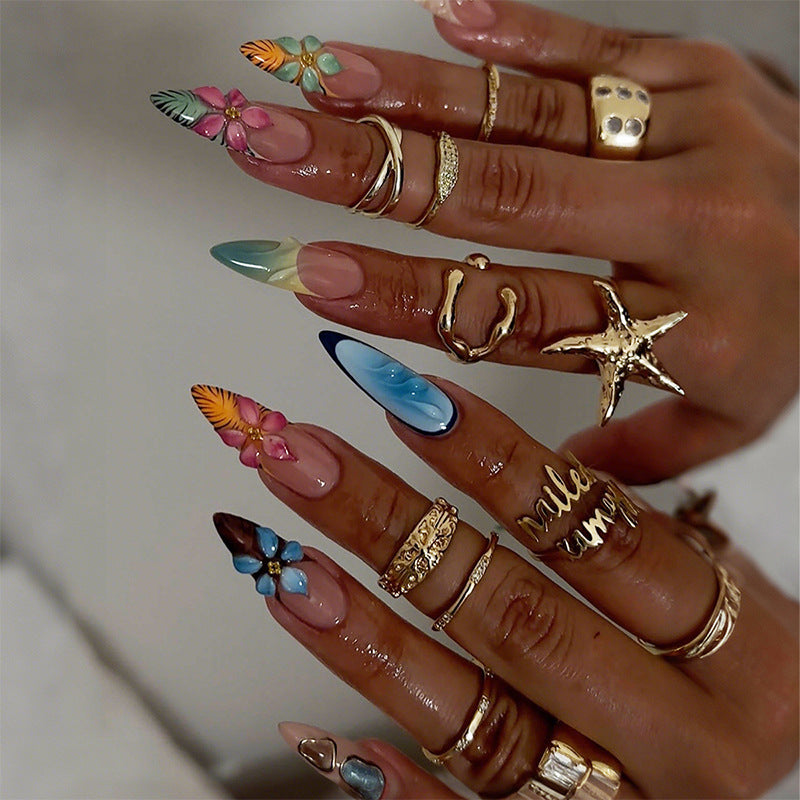 Premium Decorative Press-On Nail Collection Acalora 1788495967
