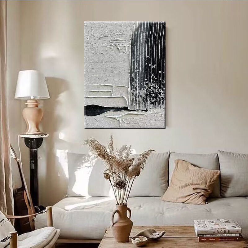 Abstract Textured Wall Canvas Artwork