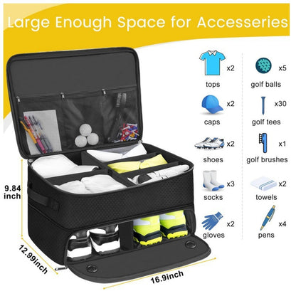 Multi-Compartment Travel Storage Organizer Acalora
