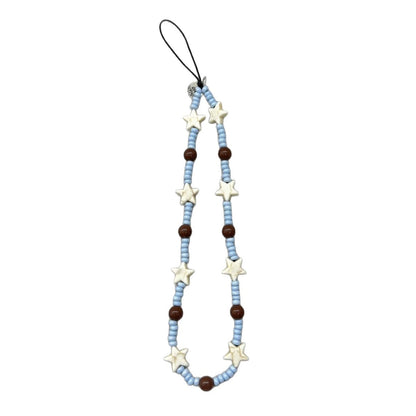 Star and Bead Phone Charm Acalora
