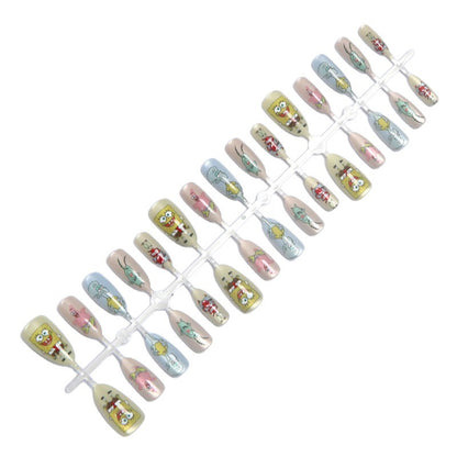 Creative nail design set with wonderful cartoon motifs Acalora