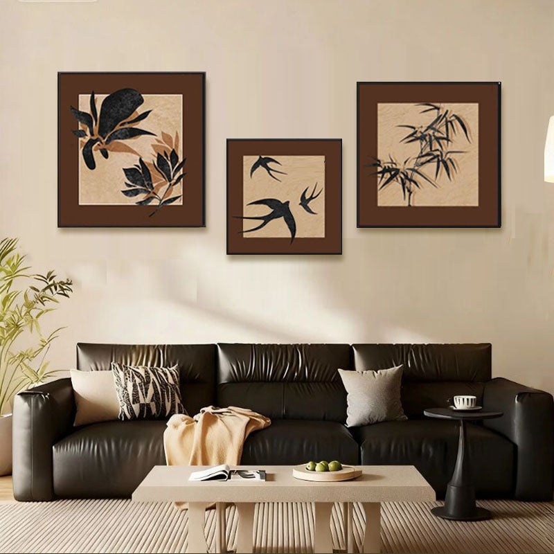 Textured Geometric Wall Art