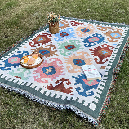 Artistic Geometric Picnic Blanket