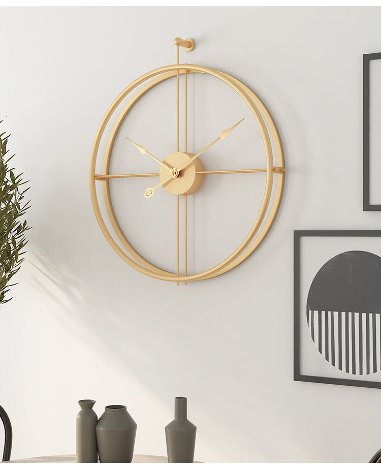 Skanto | Nordic Minimalist Large Silent Wall Clock 20 Inch