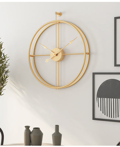 Skanto | Nordic Minimalist Large Silent Wall Clock 20 Inch