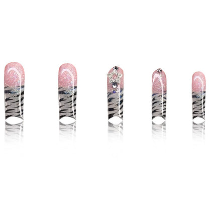 Glamorous Long Nail Art Extensions Acalora