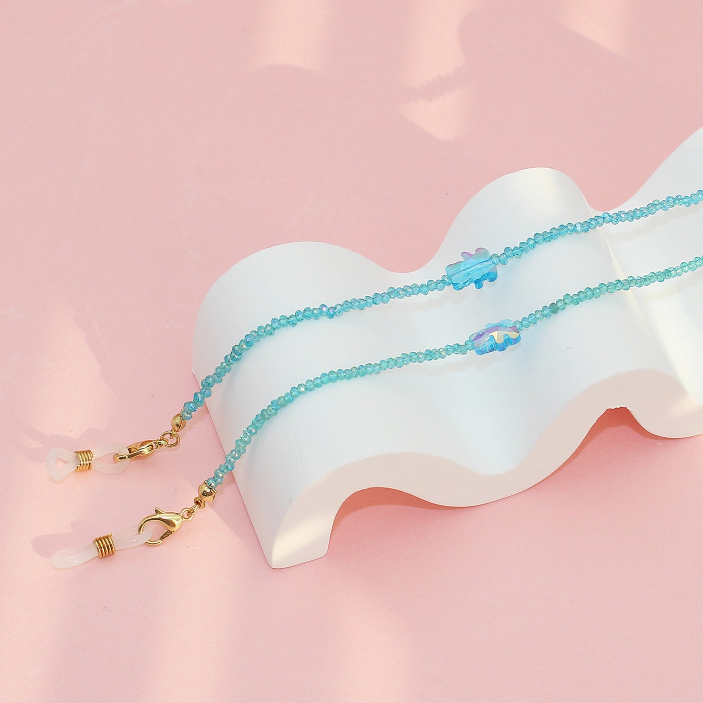 Beaded Eyewear Chain Acalora