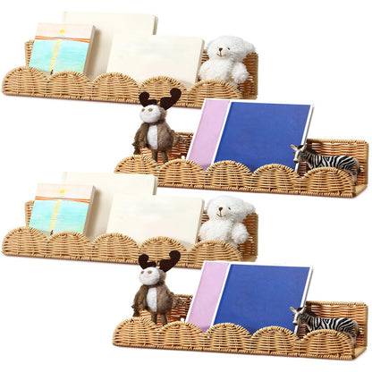 Rattan step shelf Acalora