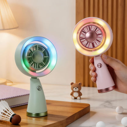 Unisex Portable LED Fan in a modern design Karnz