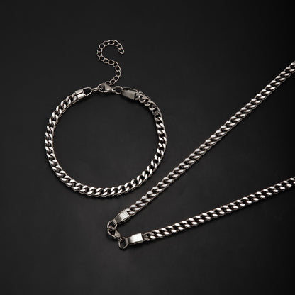 Chunky Link Chain Set Acalora
