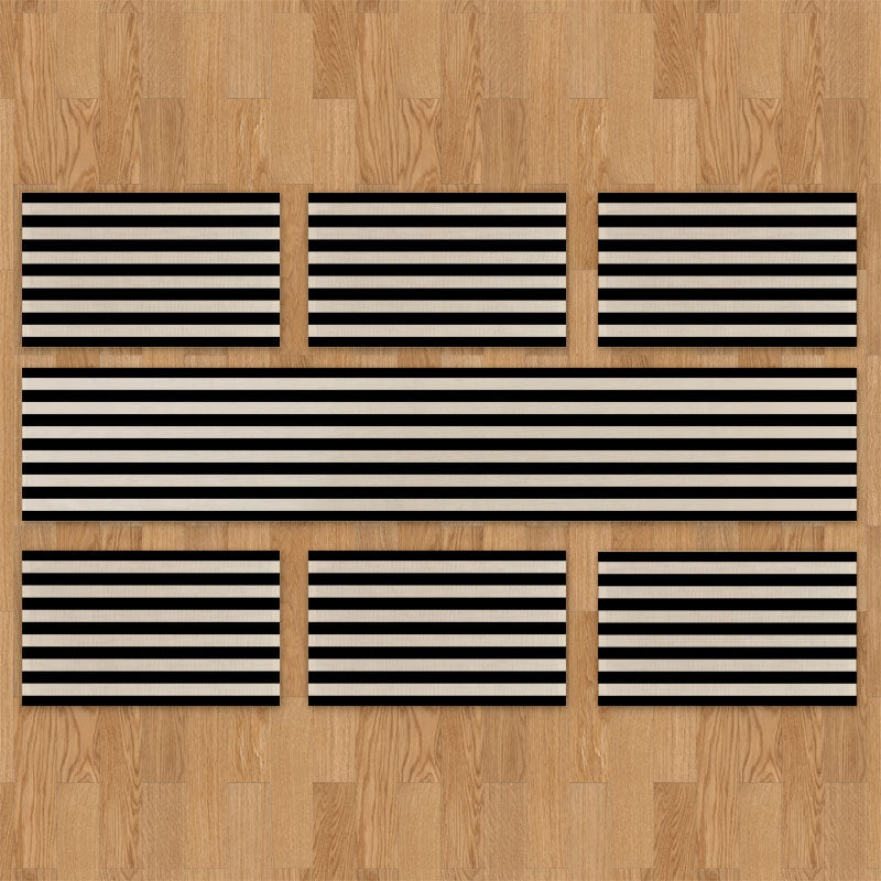 Elegant Striped Table Runner