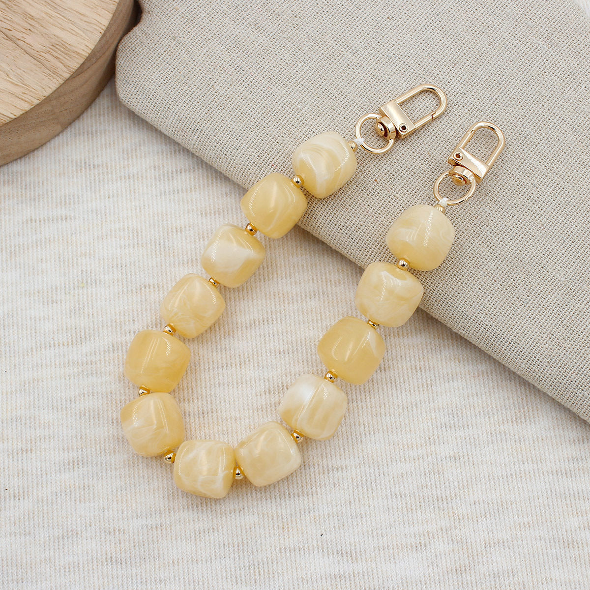 Chunky Beaded Eyewear Chain Acalora