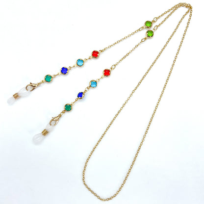 Star-Embellished Eyewear Retainer Chain Acalora
