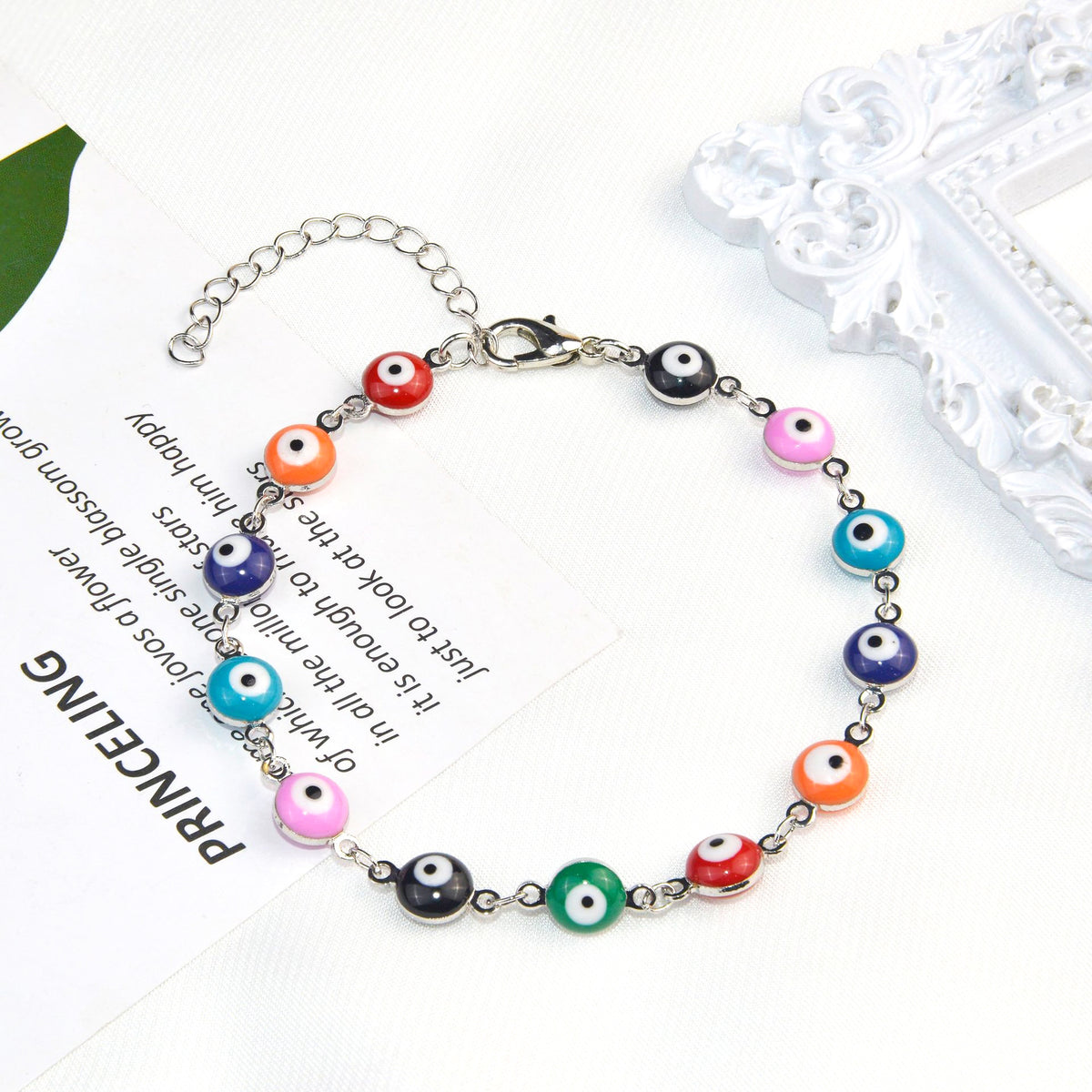 Colorful Eye Charm Eyewear Chain Acalora