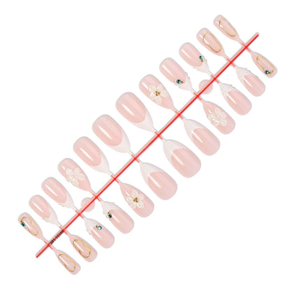 Elegant Decorative Press-On Nail Set Acalora 1788495787