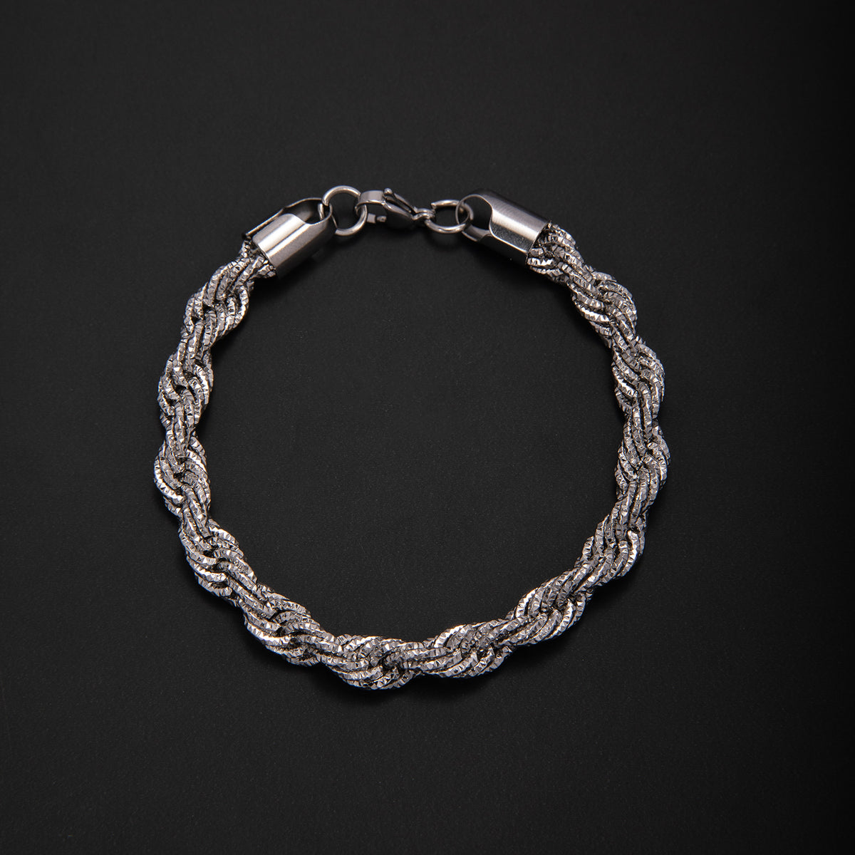 Braided Gold Statement Bracelet Acalora