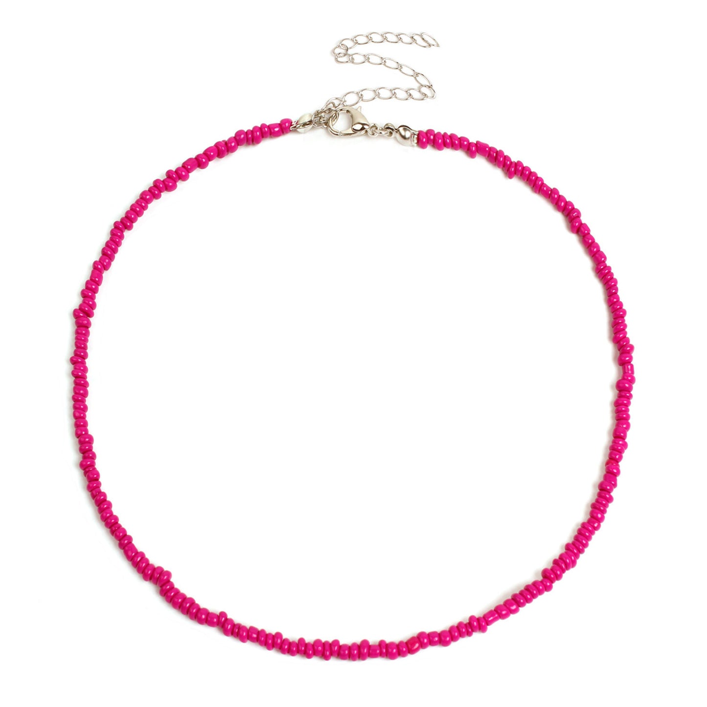 Colorful Beaded Choker Necklace Acalora
