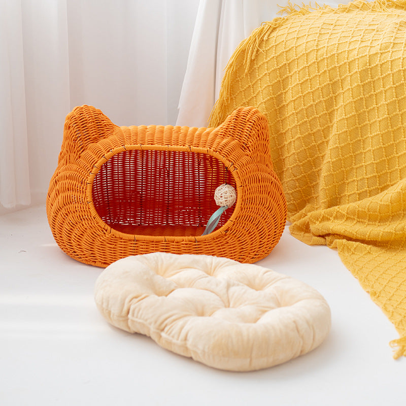 Rattan Cat Cave Acalora