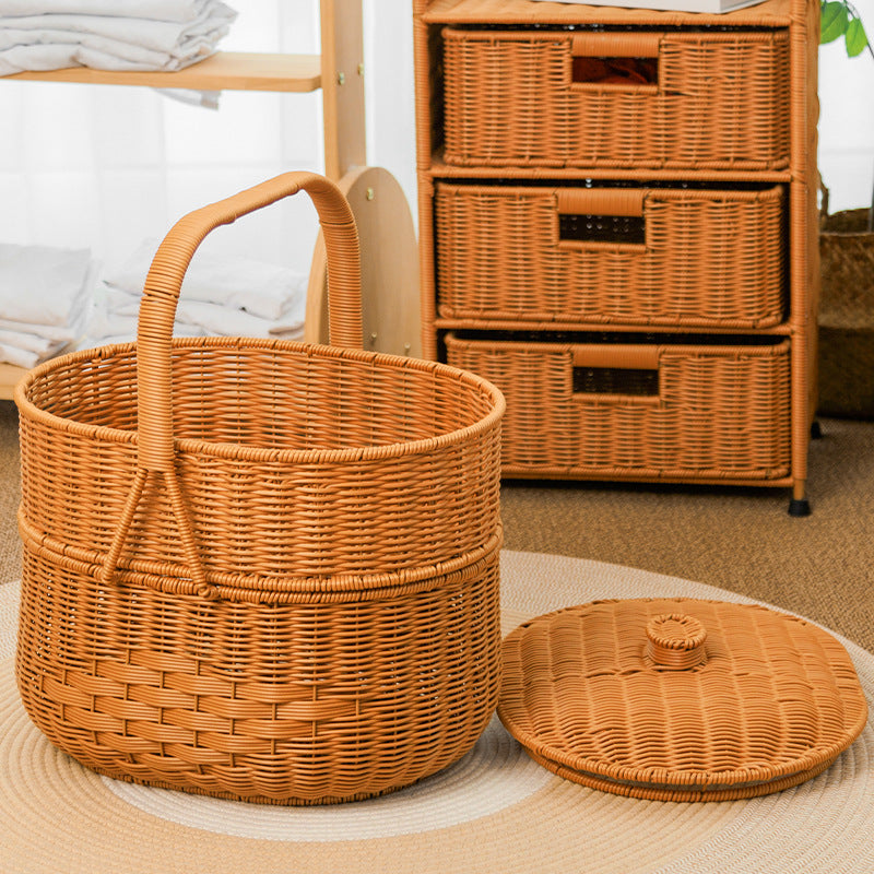Large Woven Storage Basket Acalora