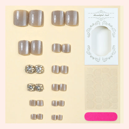 Premium Decorative Press-On Nail Art Kit Acalora