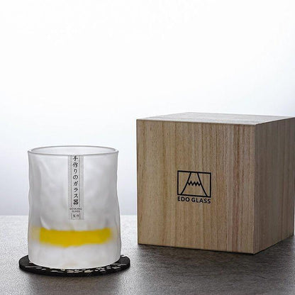 Japanese Edo Kiriko Glacier Whisky Glasses | Brehn